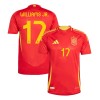 Maillot Foot Espagne Williams JR 17 Domicile UEFA Euro 2024